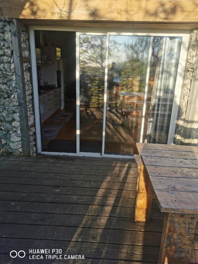 Gite Esprit Cabane Avec Spa Privatif Brassac  Exterior photo